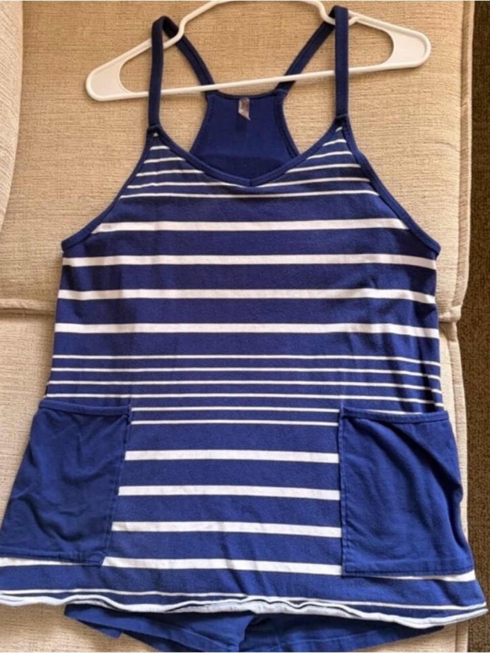 Free People Movement Striped Hot Shot Mini Dress